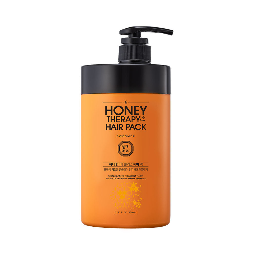 Інтенсивна медова маска для волосся Honey Therapy Plus Hair Pack Daeng Gi Meo Ri 1000 мл Київ - фото 1