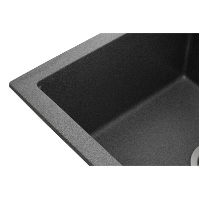 Мийка кухонна GRANADO MERIDA grafito (gr0309) Вінниця - фото 3