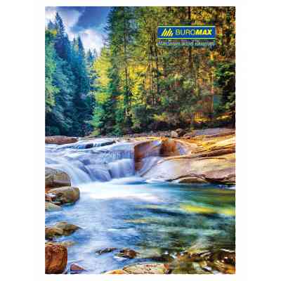 Канцелярська книга Buromax А4, 96 арк., клітинка, тверда ламін.обкл (BM.2430) Вінниця