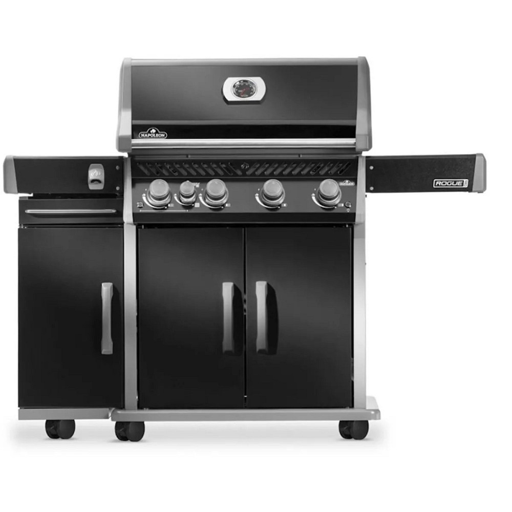 Тумба для газового гриля Napoleon Rogue чорна емальована 1 шт 68007 Код: 013236 Рівне - фото 5