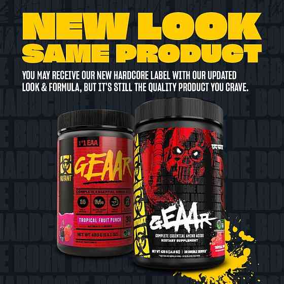 Аминокислоты Mutant GEAAR 400 г, Orange Rush Луцк