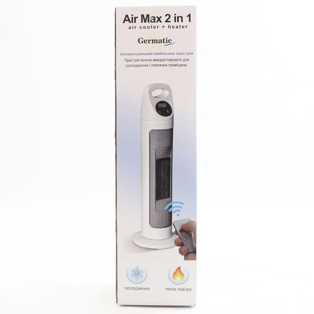 Тепловентилятор з пультом, зима-літо, 3500 Вт, BFX-768-1668 / Портативний тепловентилятор / Обігрівач повітря Київ - фото 9