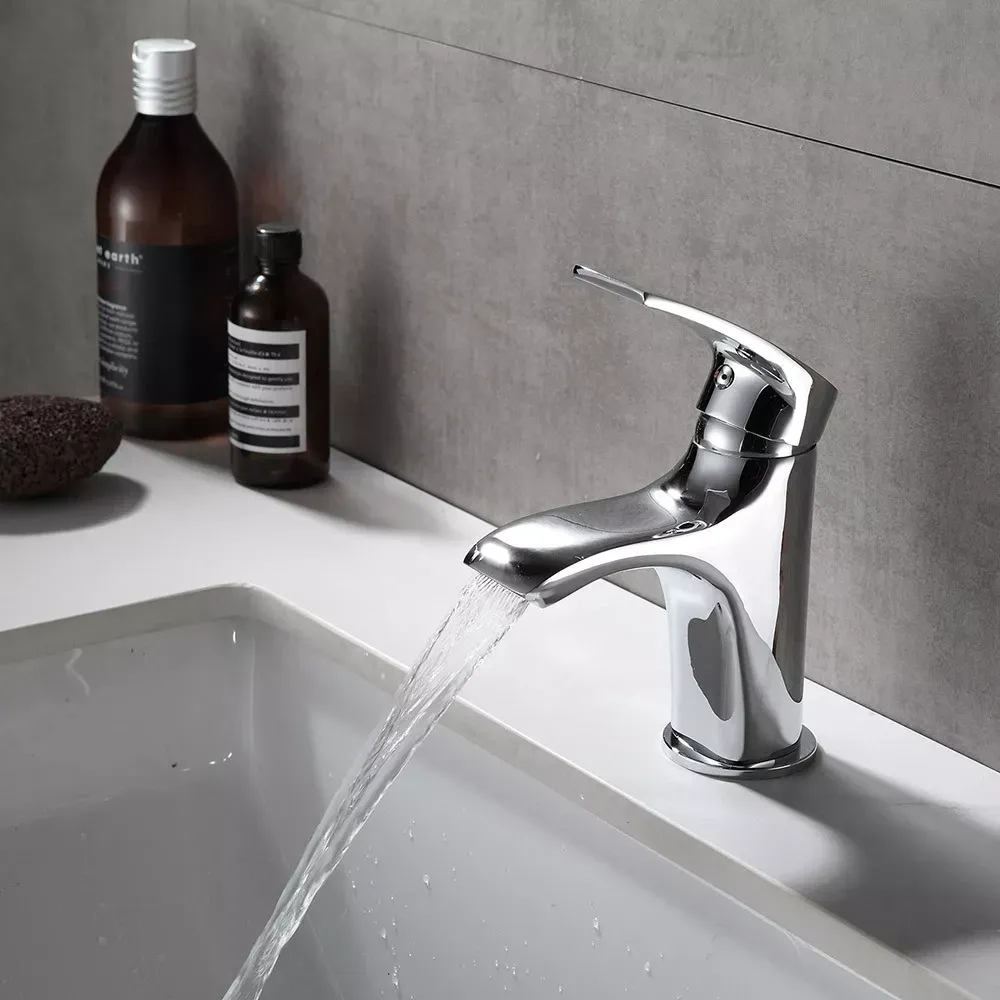 Змішувач для умивальника FRAP F1069 хром Київ - фото 2