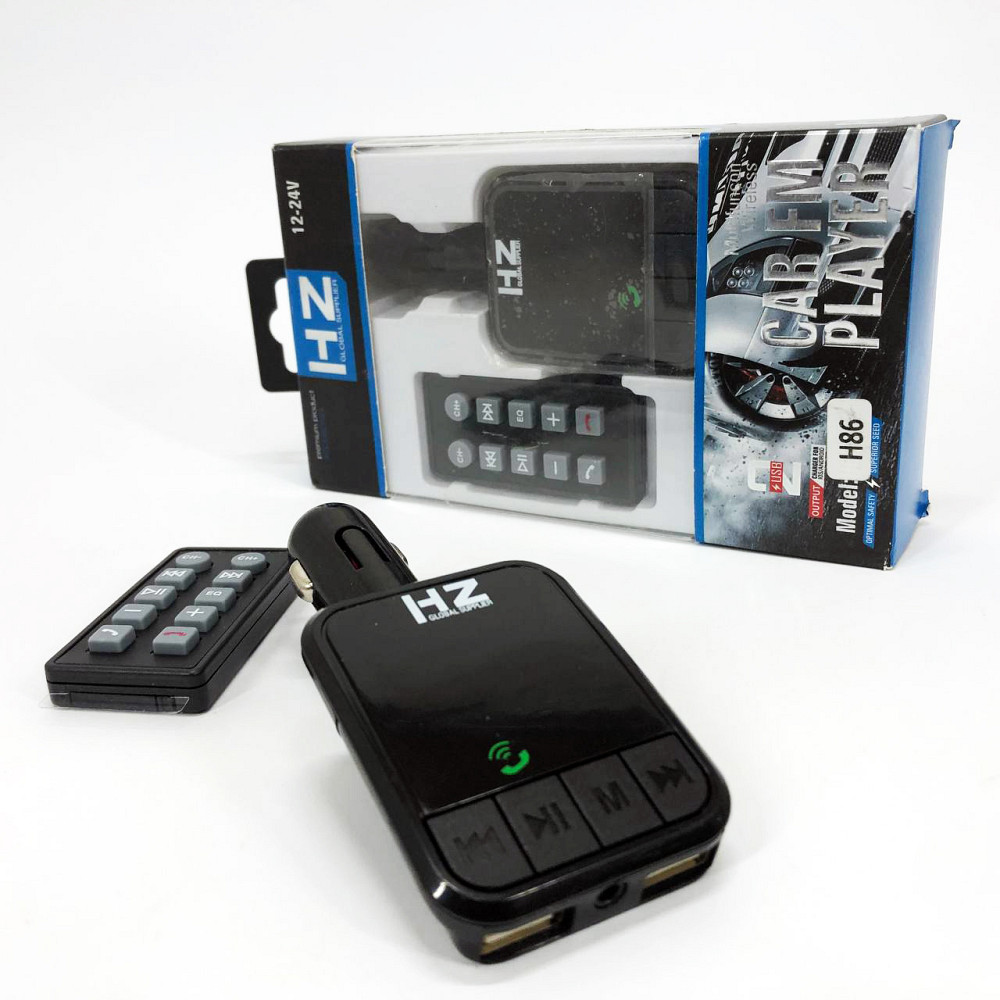 FM модулятор для машины с функцией Bluetooth H86BT, Автомобильный fm передатчик с блютуз XT-49 Львов - изображение 9