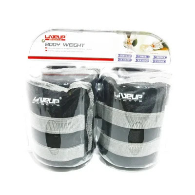 Утяжелитель LiveUp Wrist/Ankle Weights LS3011-3 2 шт по 3 кг чорний (6951376126365) Винница - изображение 2