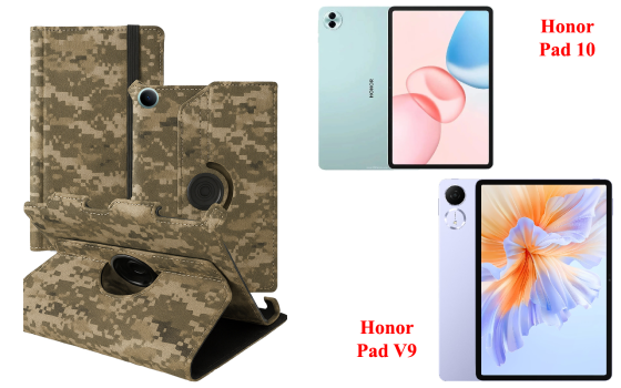 Чехол Spinner360 для планшета Honor Pad 8, Honor Pad 9, цвет Xaki Киев