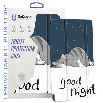 Чехол для планшета BeCover Smart Case Lenovo Tab K11 Plus TB-352F 11.45" Good Night (711854) Винница