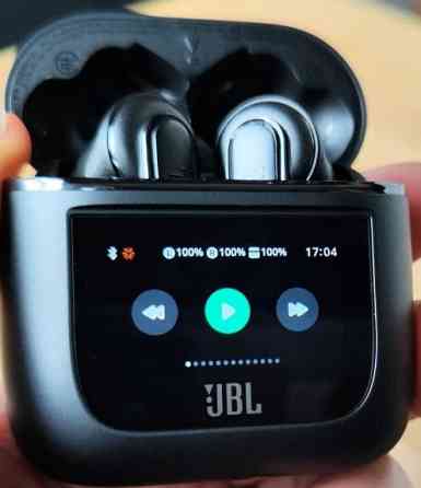 Беспроводные наушники JBL Tour Pro 2 ANC+ENC активный сенсорный экран. Киев