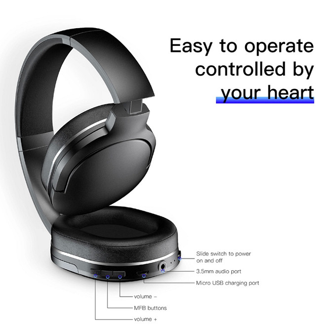 Бездротові Bluetooth навушники BaseusEncok D02 PRO NGTD010301/NGD02-C01 (Чорні) Миколаїв - фото 9