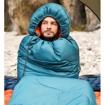 Спальний мішок KingCamp Tigris 250 Peacockblue (KS2423_PEACOCKBLUE_L) Вінниця - фото 10