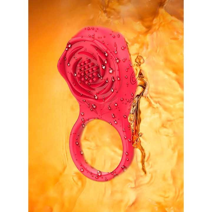 Смарт віброкольцо на пінис Love Spouse "Троянда" Вінниця - фото 4