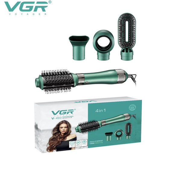 Фен щетка с холодным воздухом VGR, Портативный фен для сушки Женский для волос EA-87 Львов - изображение 4