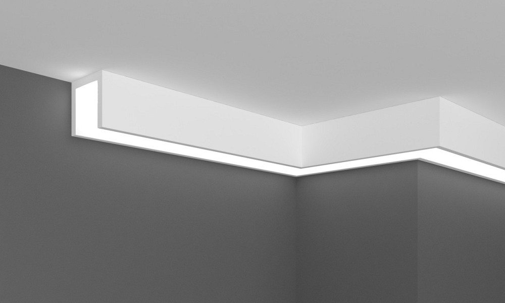 Карниз полимерный для LED освещения Grand Décor KH 901 Днепр - изображение 7