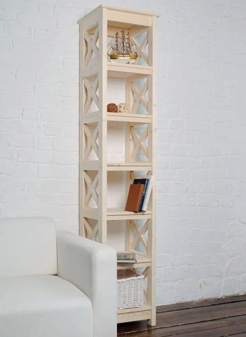 Етажерка для ванної "Грания 6" бланже Миколаїв - фото 4