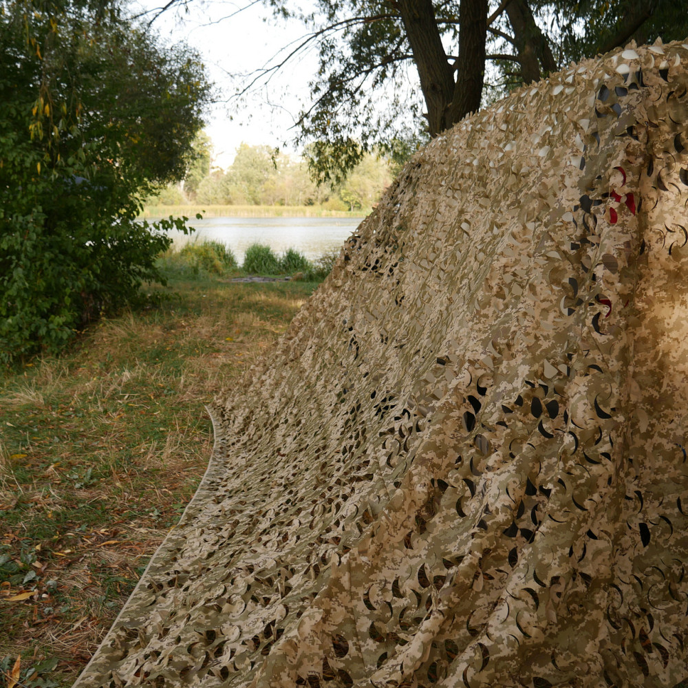 Маскирующая сетка Militex Пиксель индивидуального размера (50 грн за 1 кв.м.) Киев - изображение 10