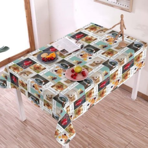 Клейонка кухонна 1,37*20м ПВХ 3-шарова на нетканій основі STS2445-1 Дариана Житомир - фото 1