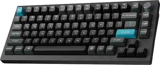 Клавіатура бездротова Keychron Q1 Ultra Keychron Red Switch Black RGB (Q1U-M1-UA) ( 25247 ) Харьков