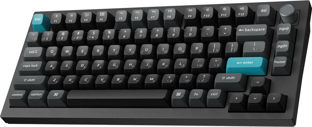 Клавіатура бездротова Keychron Q1 Ultra Keychron Red Switch Black RGB (Q1U-M1-UA) ( 25247 ) Харьков - изображение 4