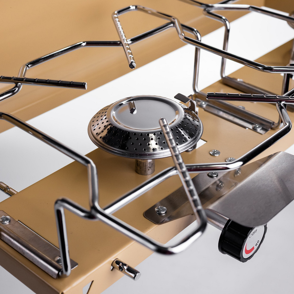 Газова плита портативна кемпінгова з п'єзопідпалом 5200 Вт HP-DS3-6 Коломыя - изображение 8