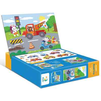 Навчальний набір DoDo Магнітна гра Дорожні пригоди (200244) Вінниця