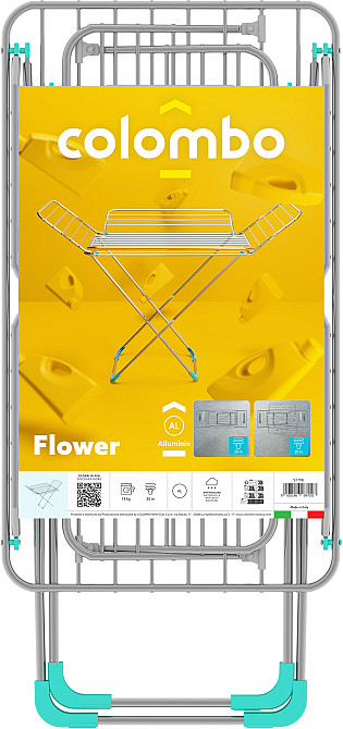 Сушилка для белья напольная Colombo Flower (ST798) Киев - изображение 3