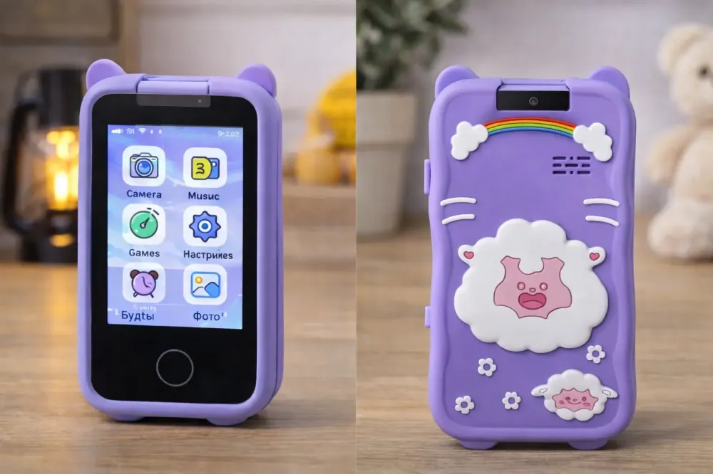 Телефон Интерактивный Смартфон с сенсорным экраном Детская игрушка с играми камерой приложениями Коломыя - изображение 2