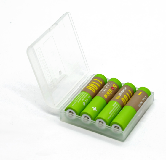 Акумулятор Soshine Li-ion R03 730mAh AAA 10440 USB 1.5V (Зелений) Вінниця