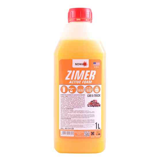 Активна піна Nowax Zimer Active Foam суперконцентрат для безконтактної мийки, 1л Київ