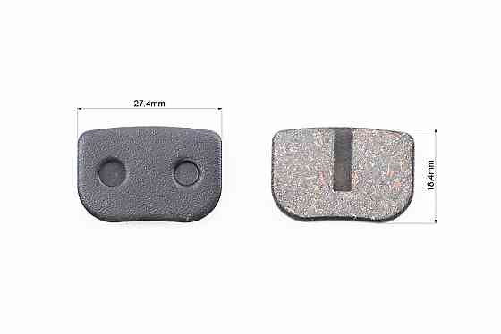 Гальмівні колодки Disk-brake (Avid 79cc, Mini Bike Rear, MBX10, Motovox, ATV), чорні YL-1003 Київ