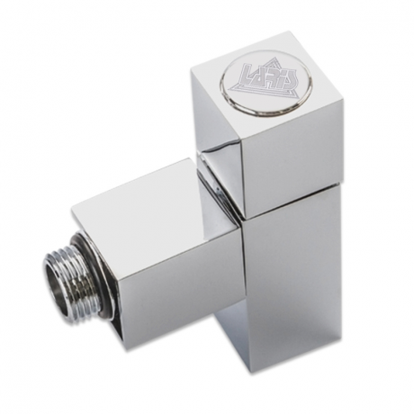 Кран кутовий квадратний LARIS КВАТРО G1/2", комплект 2 шт. Київ - фото 1