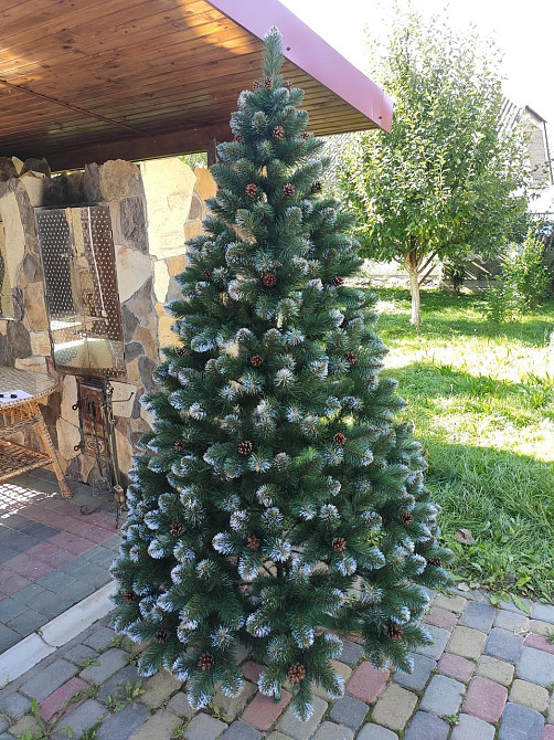 Елка искусственная новогодняя «Элитная» с шишками 1.5 / 1.8 / 2 / 2.5 м 2.5 Киев - изображение 4