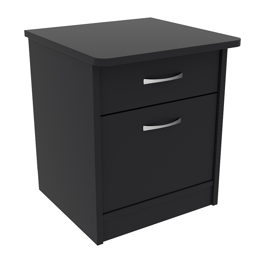 Тумба прикроватная Диана, Антрацит, 400/400/470 Львов - изображение 1