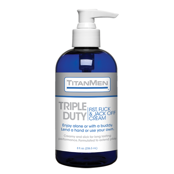 Густая смазка для фистинга Doc Johnson TitanMen - Triple Duty (240 г) Sex Aura Киев