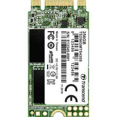 Накопитель SSD M.2 2242 256GB Transcend (TS256GMTS430S) Винница