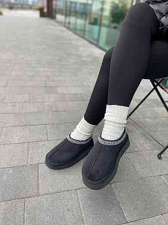 No brend Угги жіночі 2222 чорні (зима, замша натуральна) (5772) Коломия