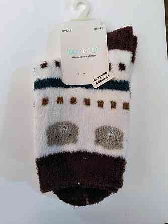 Зимние женские носки норка в ассортименте Корона Киев