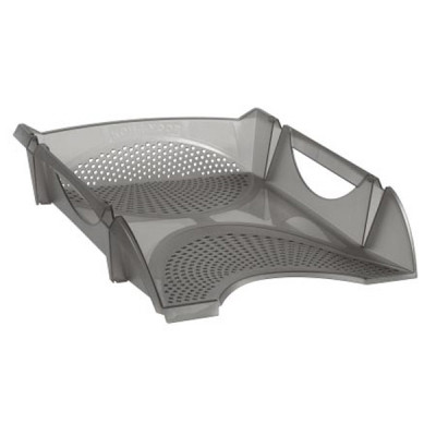 Лоток для бумаг Koh-i-Noor horizontal, transparent black (754144) Винница - изображение 1