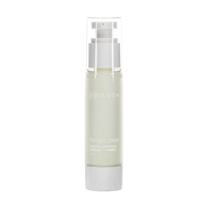 Увлажняющий крем-гель для лица Pro light cream Cornflower Vitamin E Moloda 50 мл Винница - изображение 1