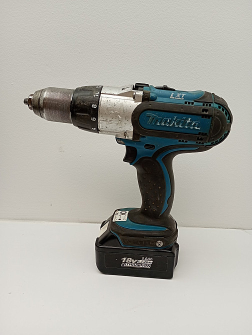 Акумуляторна ударна дриль Makita DHP451 (Б клас) Луцк - изображение 1