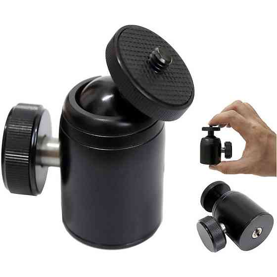 Штативна головка 1/4 3/8 алюміній 5кг ACprof KLO-Q35 Київ