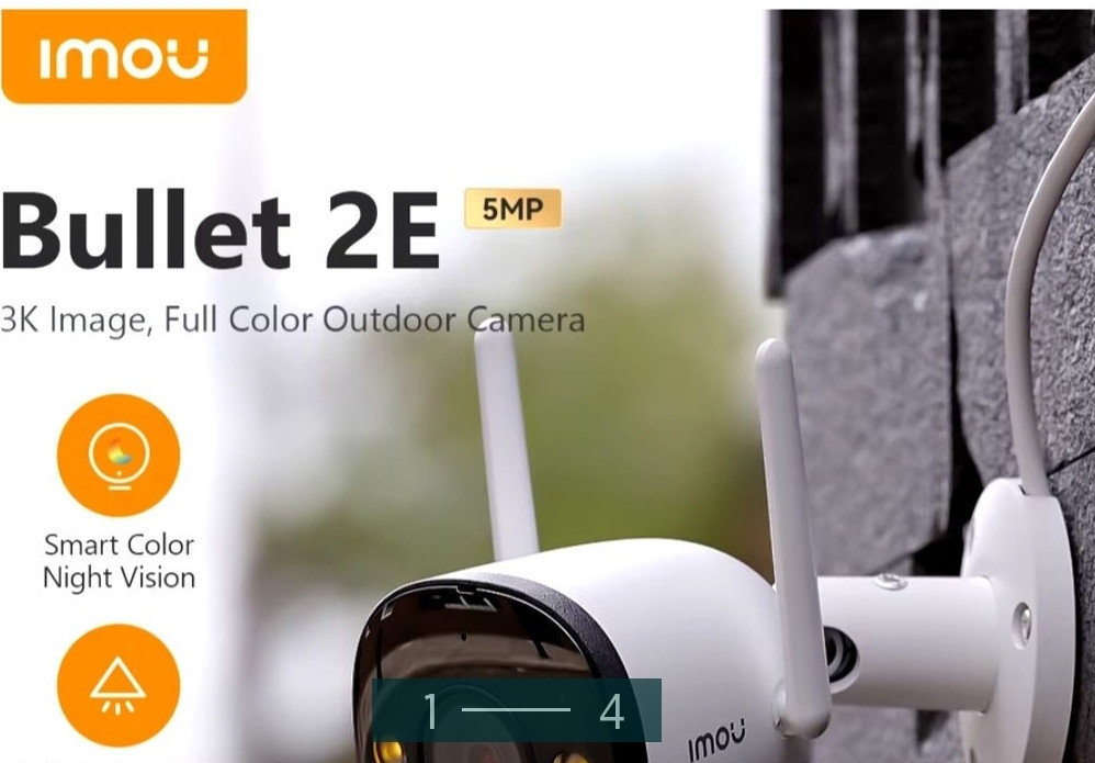 - Камера IMOU Bullet 2E 5МП Wi-Fi. Киев - изображение 4