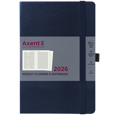 Еженедельник Axent датированный 2026 Prime Strong 145х210, синий (8507-26-02-A) Винница - изображение 2