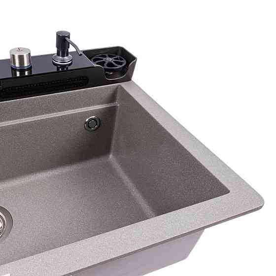 VALESO Гранітна мийка VALESO EVANORA 7546 матова Сірий мусон Киев