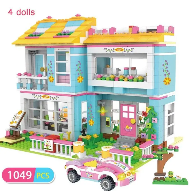 Конструктор L.X.A. Щаслива родина 1049 деталей (066) Чернігів - фото 1