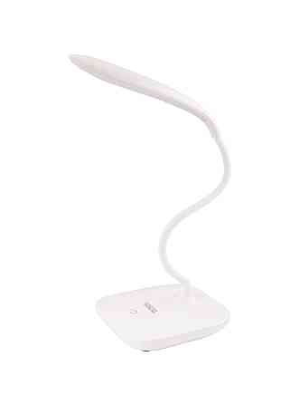 Лампа настольная гибкая MASTERTOOL сенсорный выключатель 3 режима 125х100х350 мм COB LED USB/3xAA ABS 94-0815 Ровно