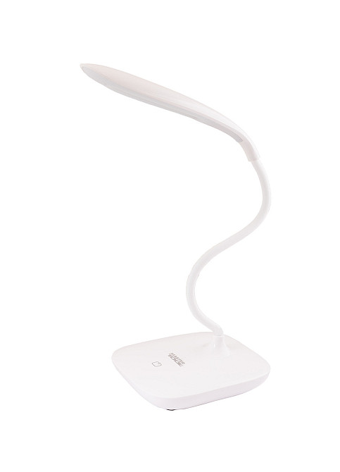 Лампа настольная гибкая MASTERTOOL сенсорный выключатель 3 режима 125х100х350 мм COB LED USB/3xAA ABS 94-0815 Ровно - изображение 2