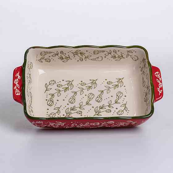 Yiwu Форма для випікання Vintage 23×14×5 (см) прямокутна форма для випікання в духовці з ручкам Коломия