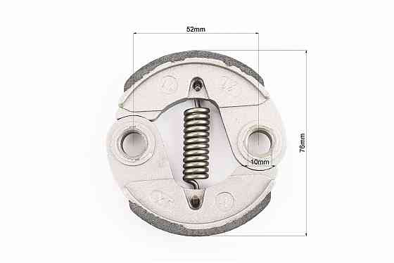 Зчеплення (довга пружина) D-76mm, алюміній, +болти+шайби к-кт Киев