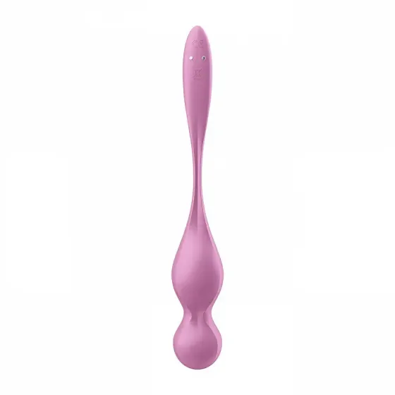 Вагінальні кульки з вібрацією Satisfyer Love Birds 1 Connect App Pink Львів