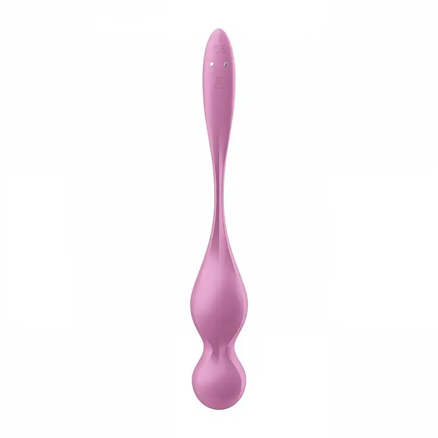 Вагінальні кульки з вібрацією Satisfyer Love Birds 1 Connect App Pink Львів - фото 3